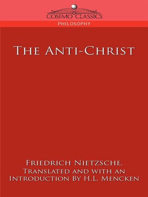 cover image of The Anti-Christ